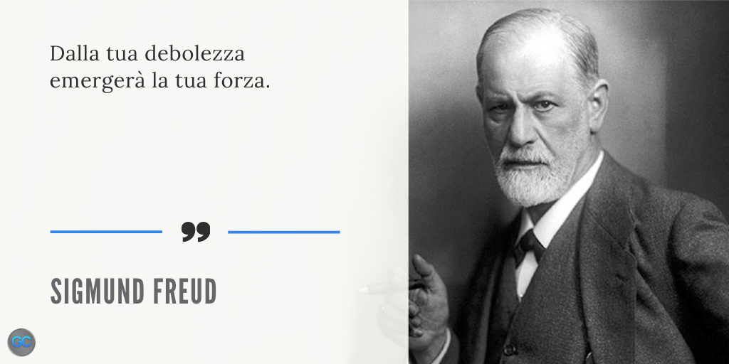 Freud citazione debolezza forza strategia di marketing online giovanni cardia