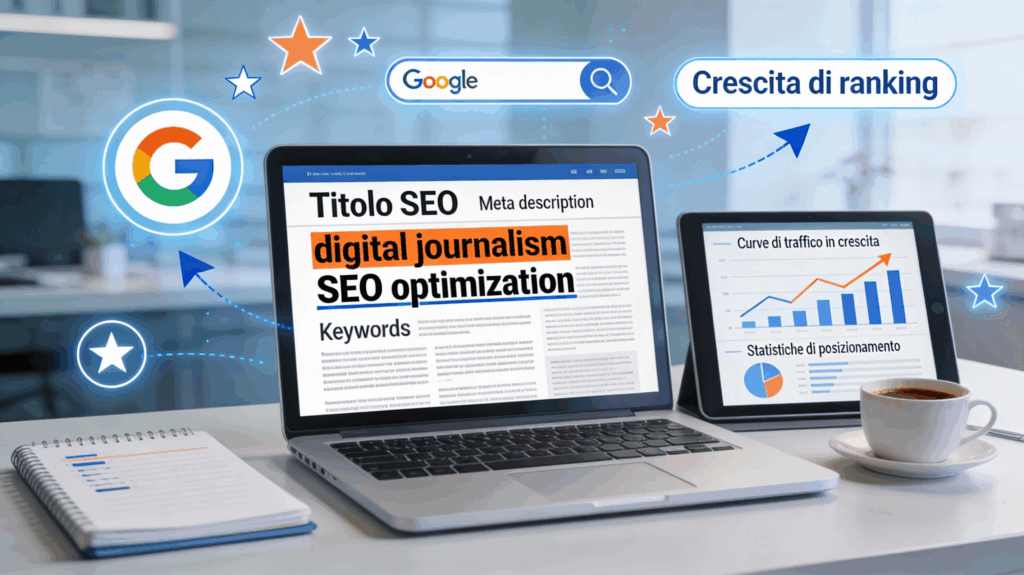 SEO per Giornalisti: aumentare visibilità e traffico online 4