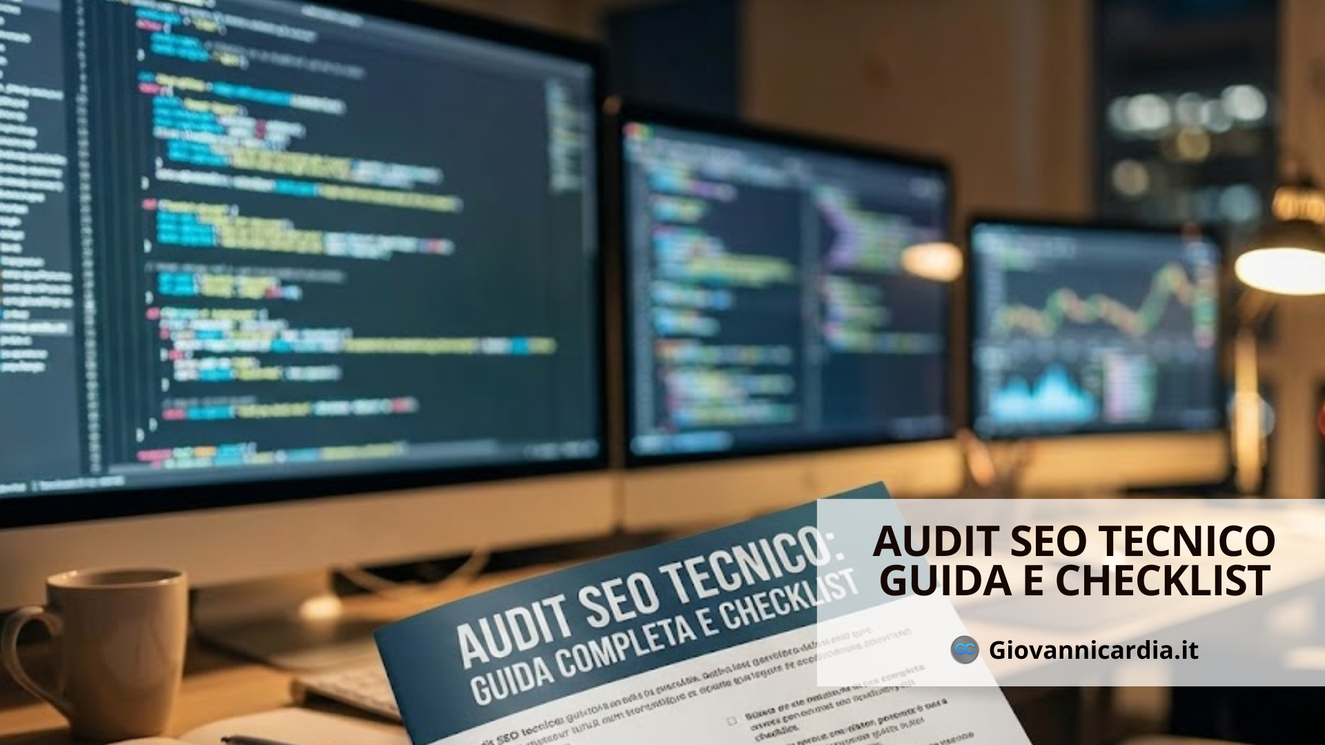 Audit SEO tecnico: guida completa e checklist - Giovanni Cardia