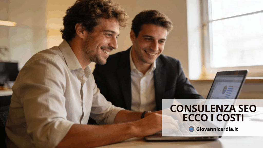 Costi della consulenza SEO: prezzi e listino servizi 1